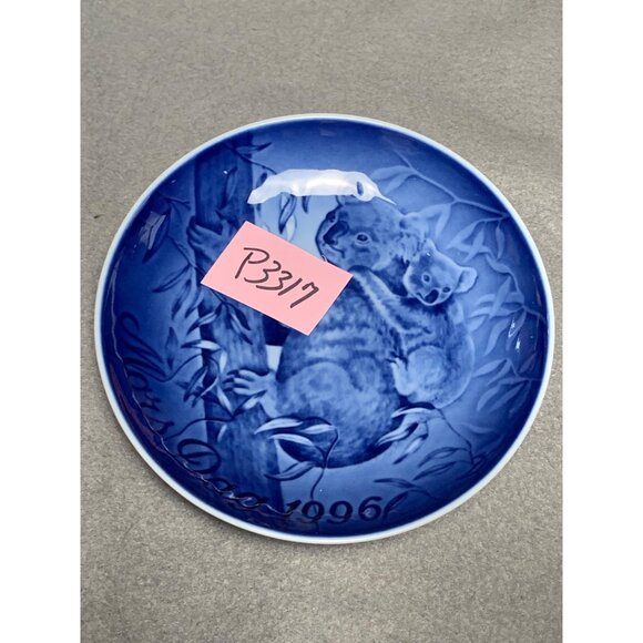 Bing & Grondahl Copenhagen Mothers Day 1996 Plate Koala Bear Denmark Porcelain - Picture 9 of 9